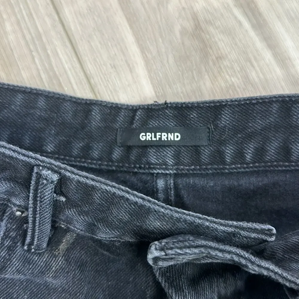 Grlfrnd Jourdan denim shorts in late for love size 24